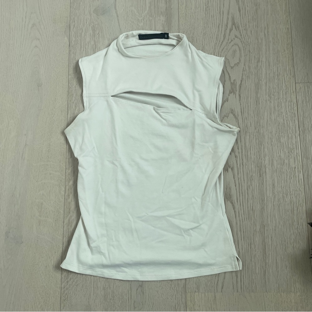 Vintage Guess top with cutout